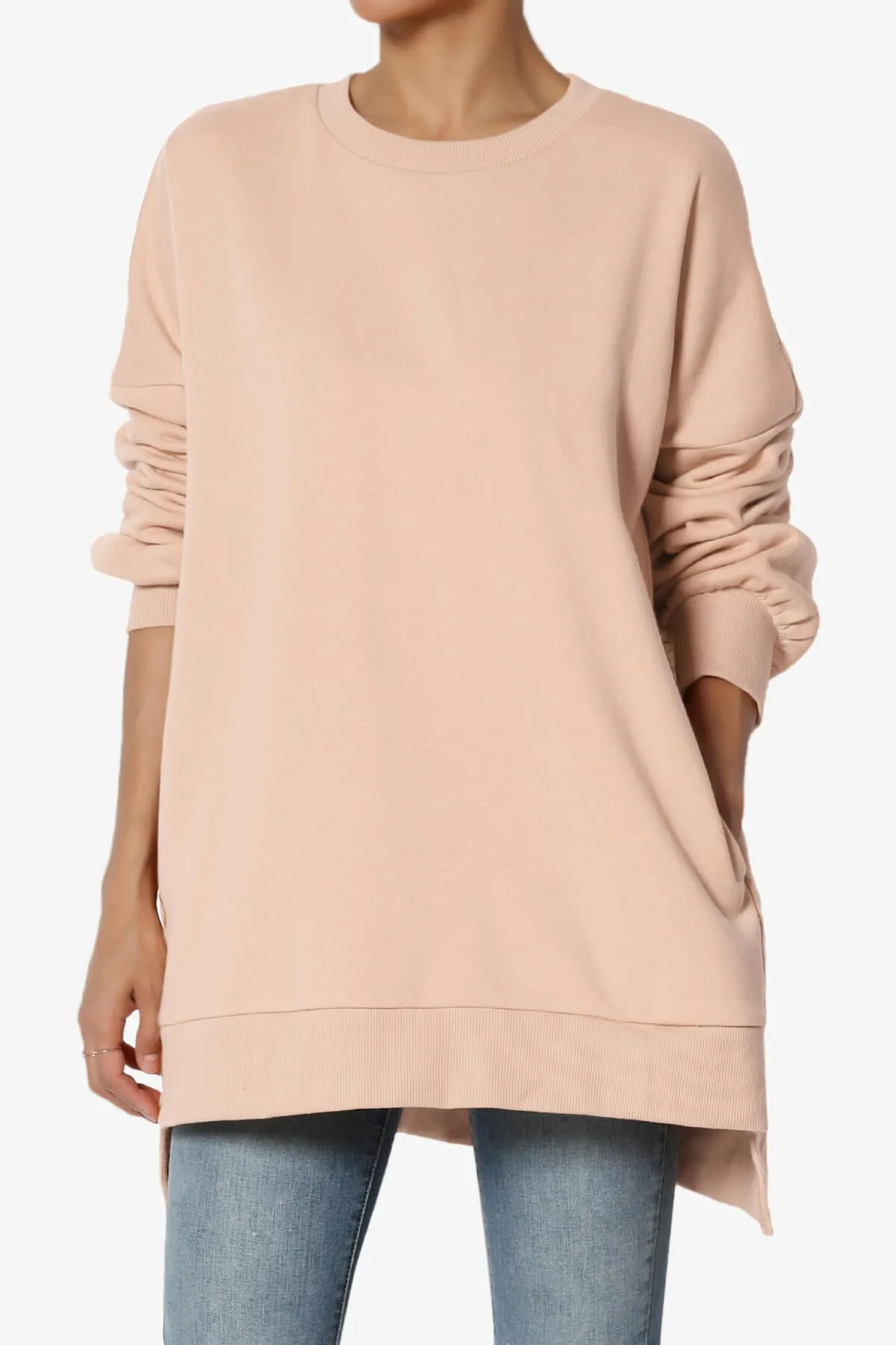 Revel Hi-Low Boyfriend Sweatshirts