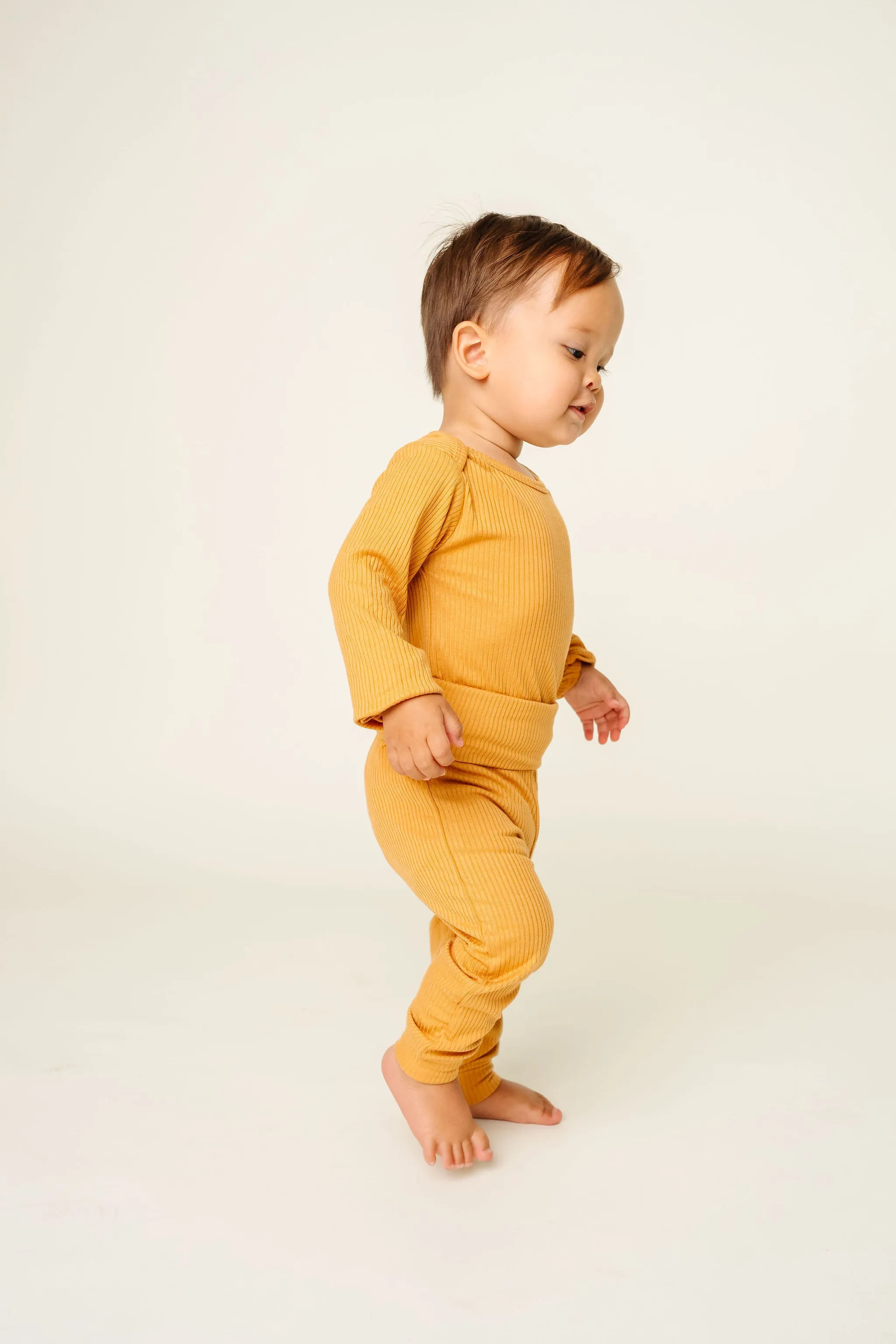 Rib Knit Baby Pants - Dolce