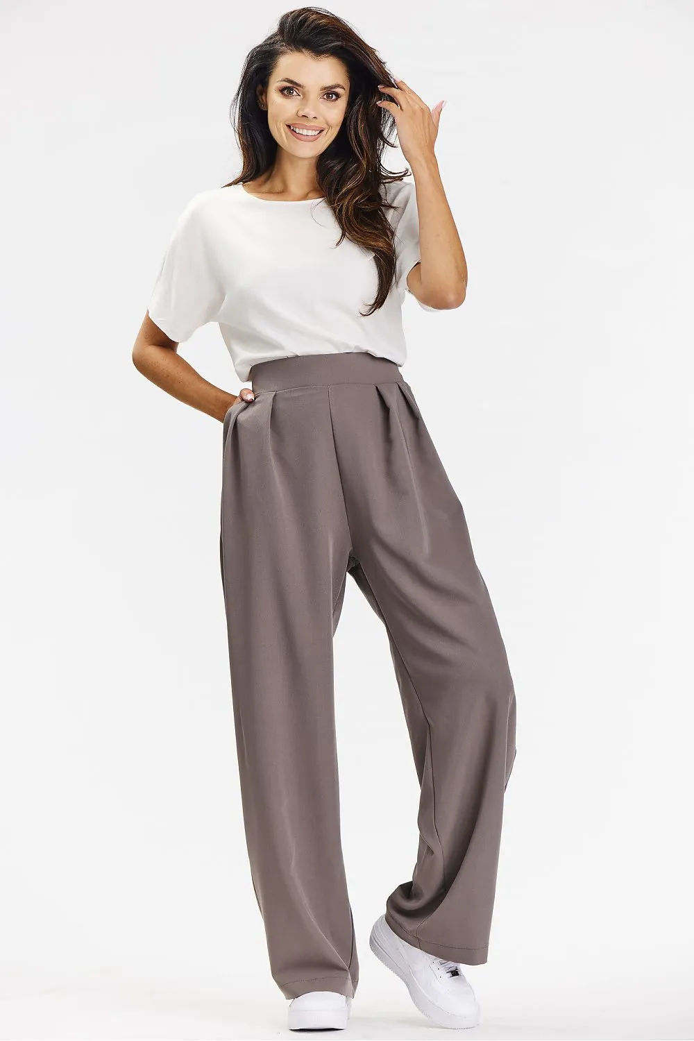 Sophisticated Wide-Leg Trousers