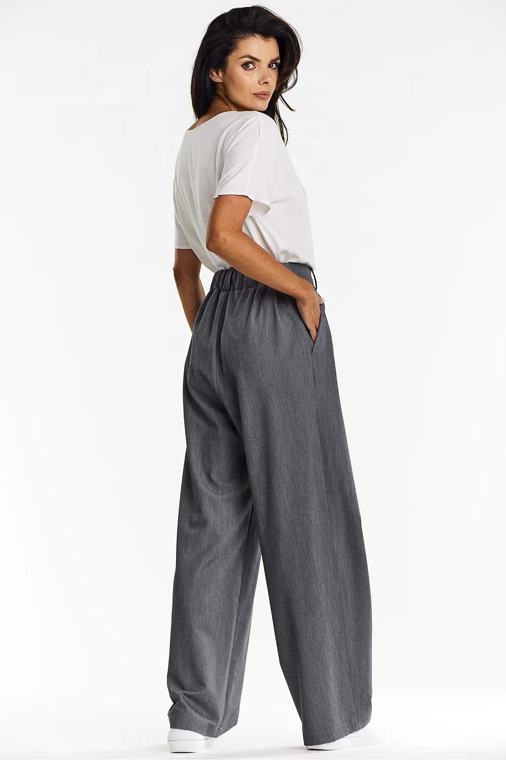 Sophisticated Wide-Leg Trousers