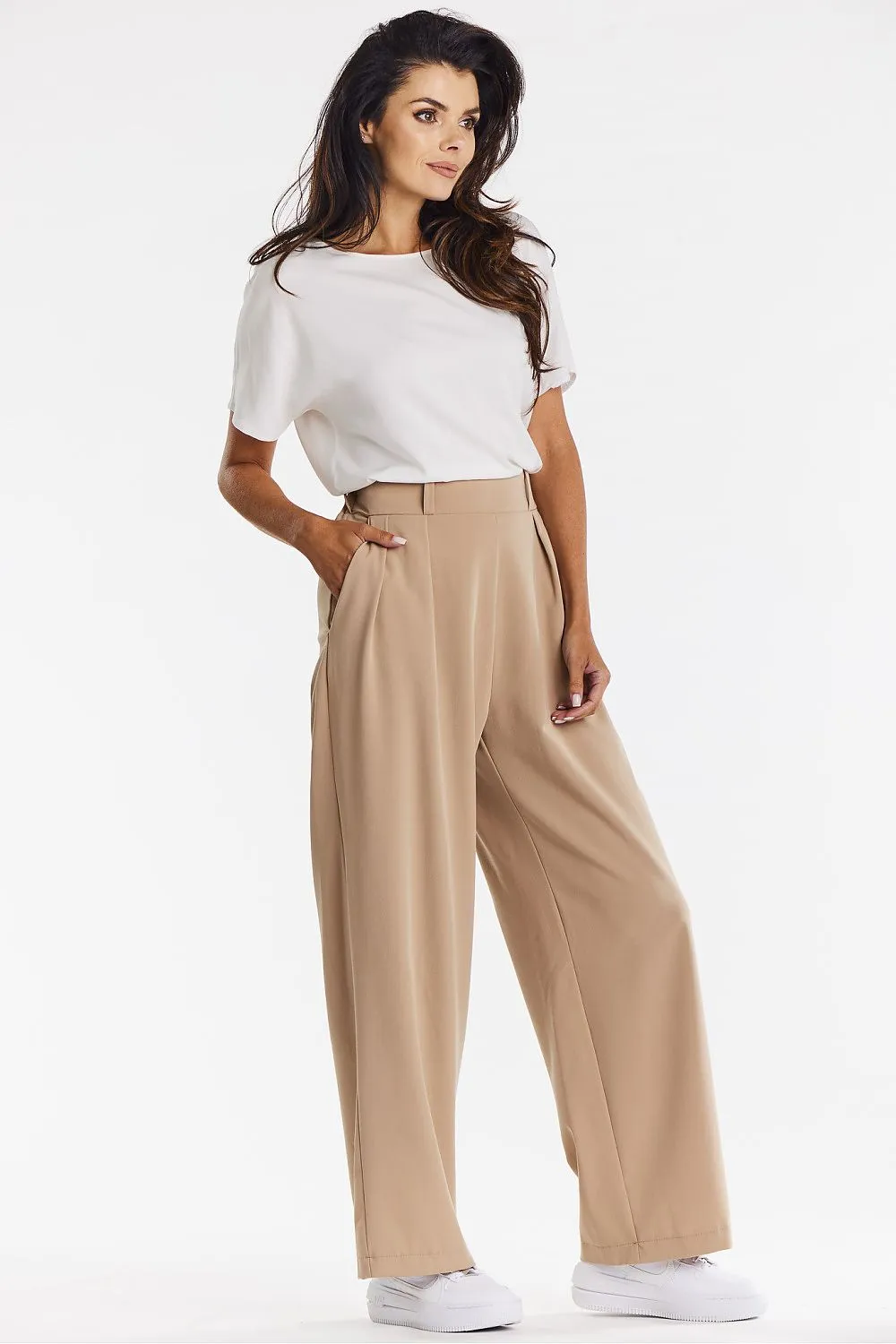 Sophisticated Wide-Leg Trousers