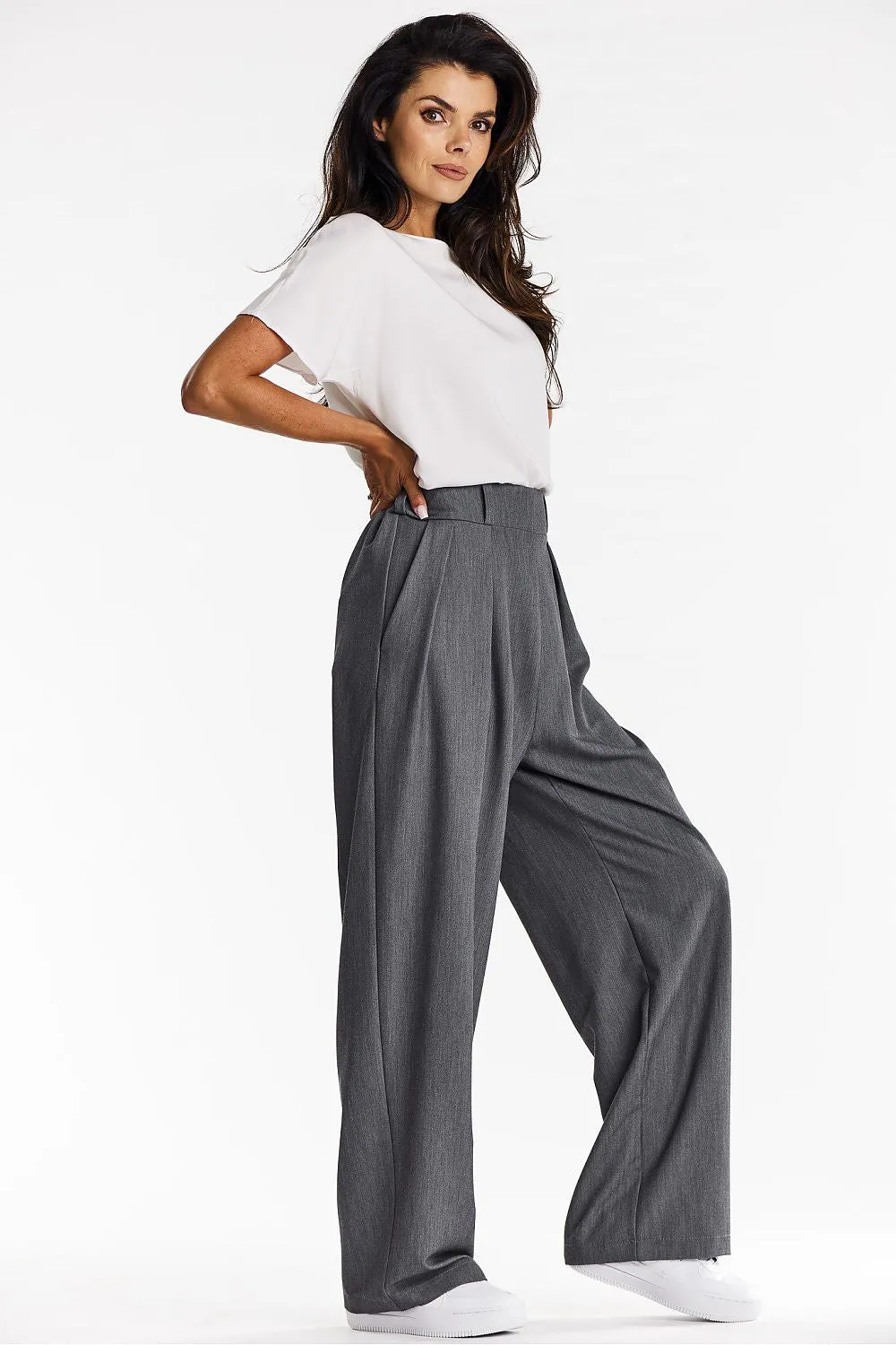 Sophisticated Wide-Leg Trousers