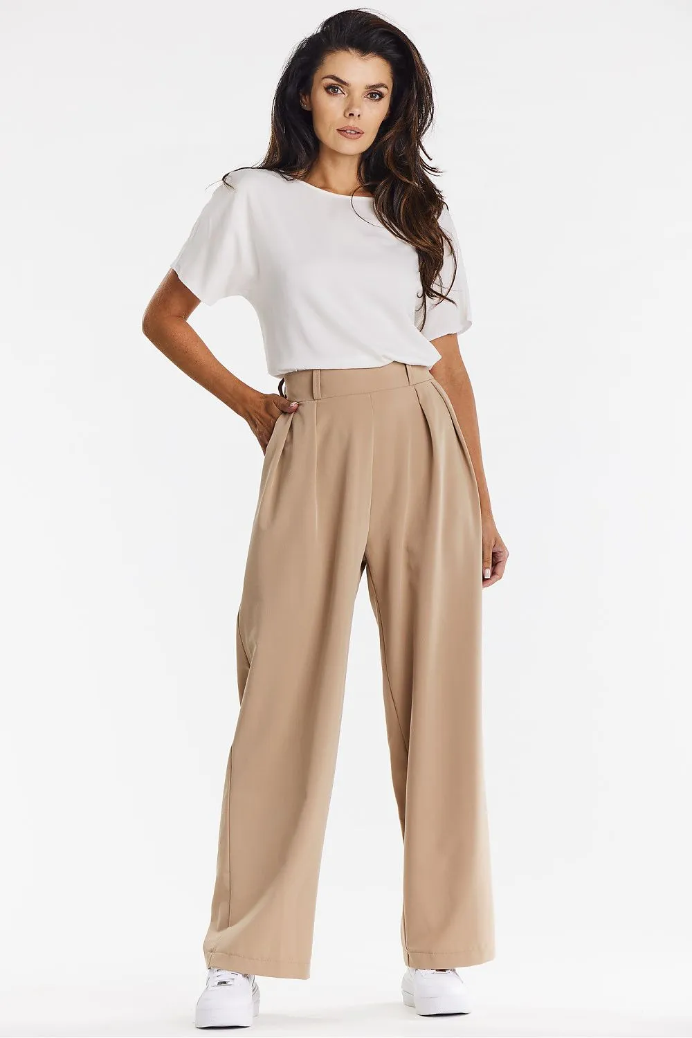 Sophisticated Wide-Leg Trousers