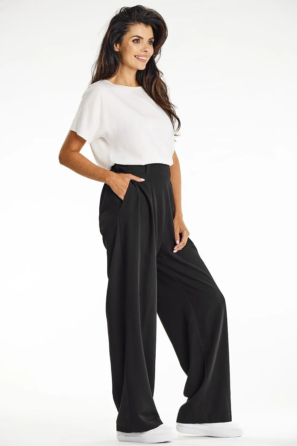 Sophisticated Wide-Leg Trousers
