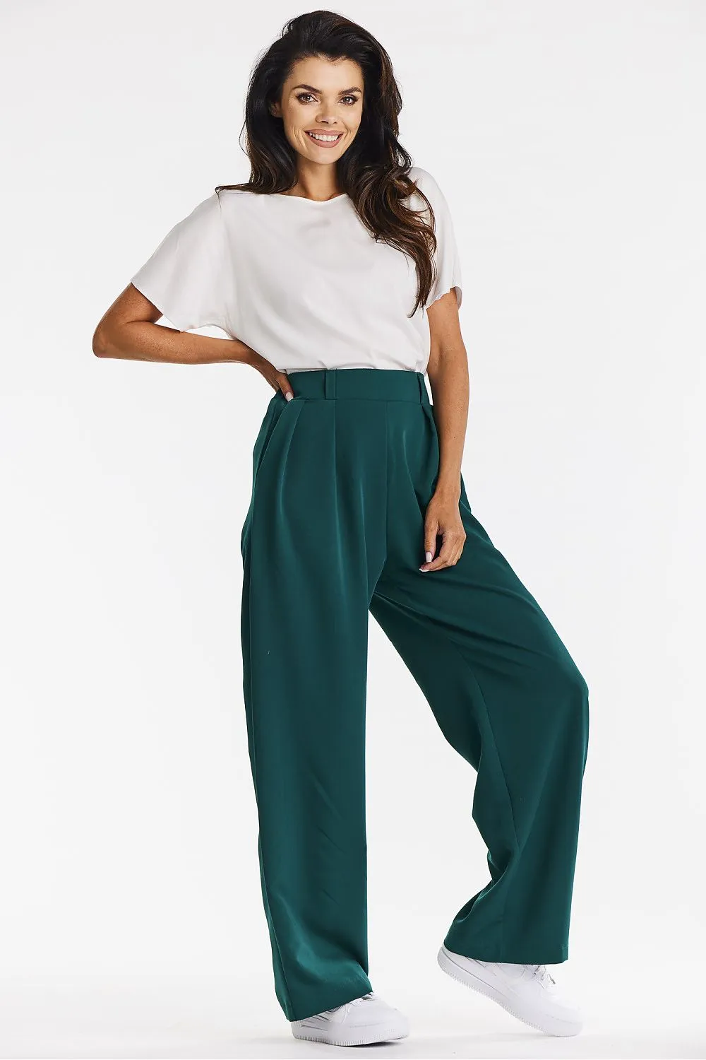 Sophisticated Wide-Leg Trousers