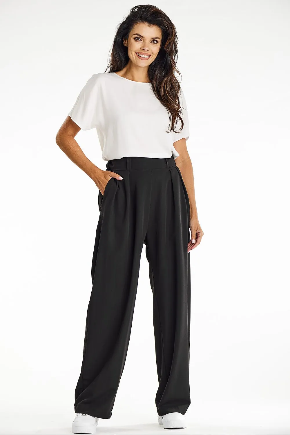 Sophisticated Wide-Leg Trousers