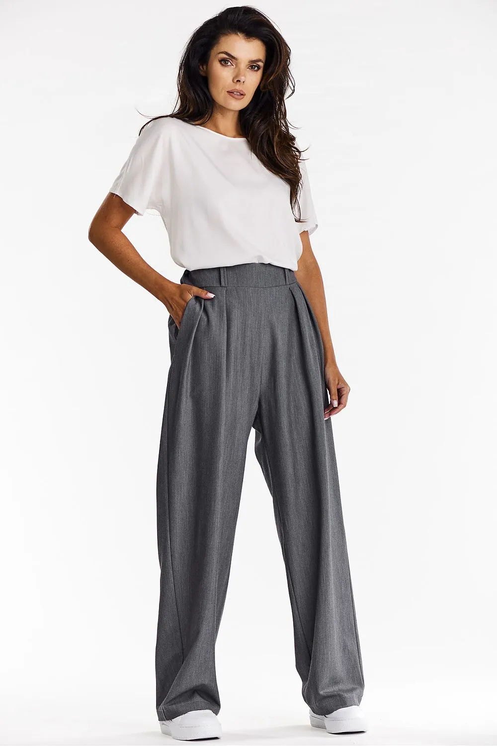 Sophisticated Wide-Leg Trousers