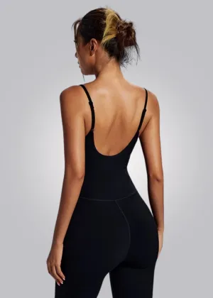 Spaghetti Strap One-piece Jumpsuit - Sovereignty