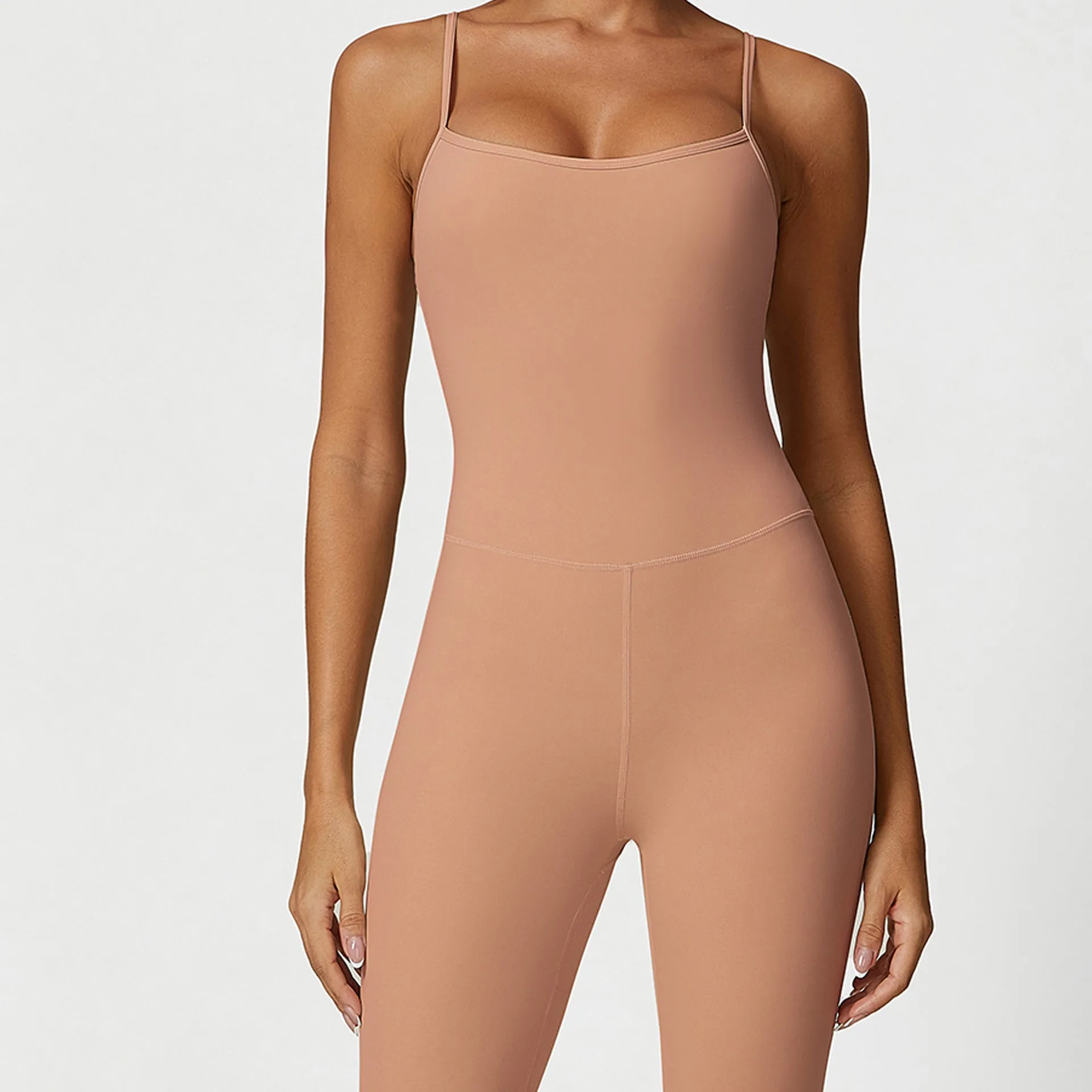 Spaghetti Strap One-piece Jumpsuit - Sovereignty