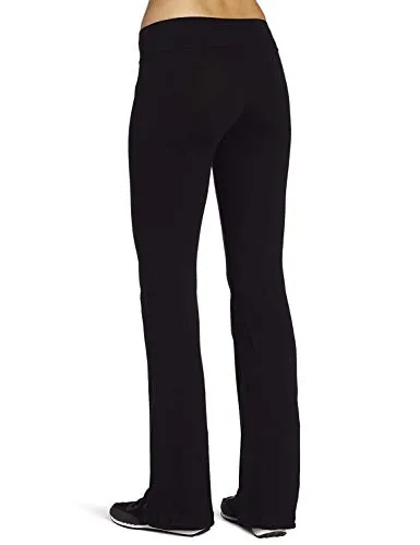 Spalding Women's Yoga Bootleg Pant, Black, Large