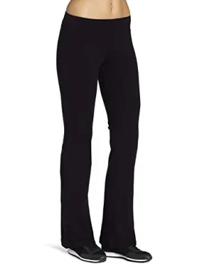 Spalding Women's Yoga Bootleg Pant, Black, Large