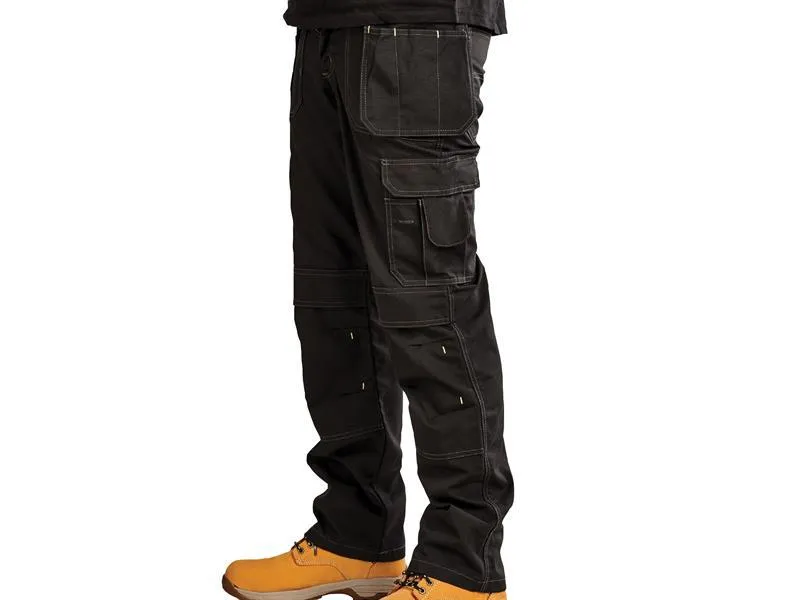Stanley Clothing Iowa Holster Trousers Black Waist 42in Leg 33in
