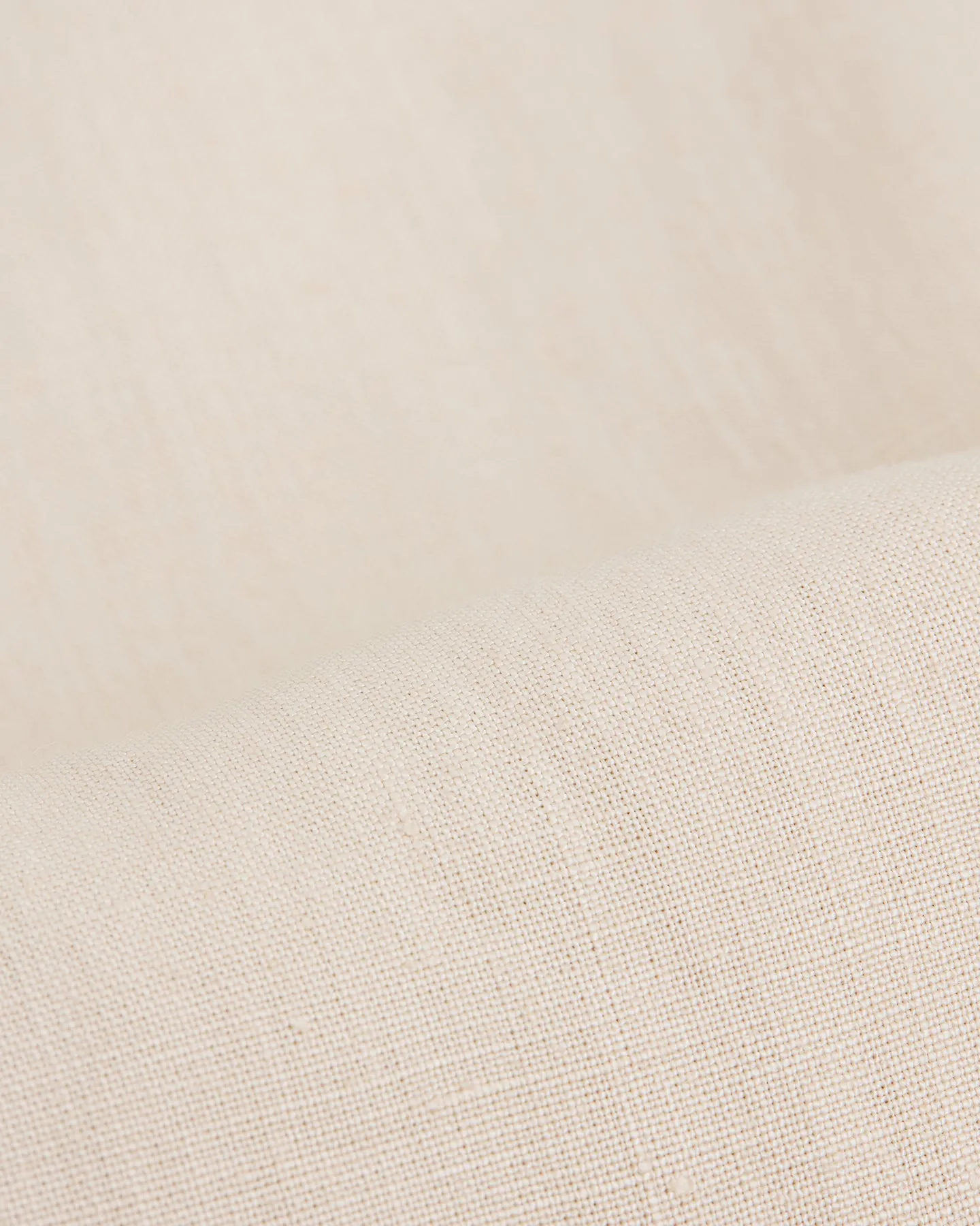 Stone Single Pleat Linen Trousers