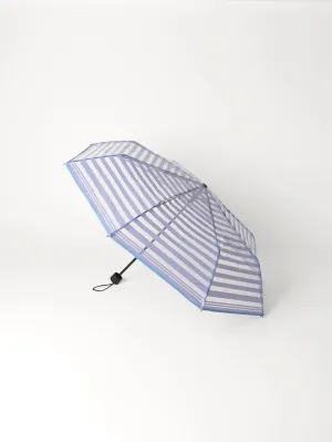 Striped Transparent Umbrella
