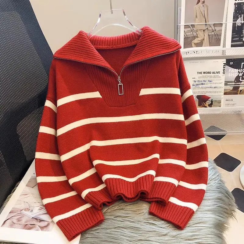 StripesElite Zipped Sweater