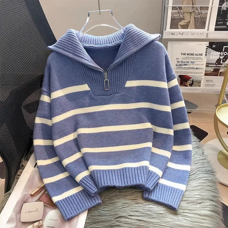 StripesElite Zipped Sweater