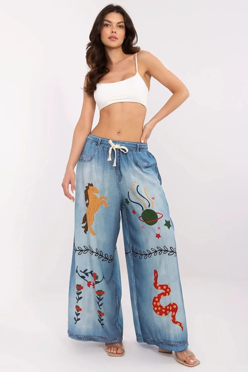 Stylish palazzo pants