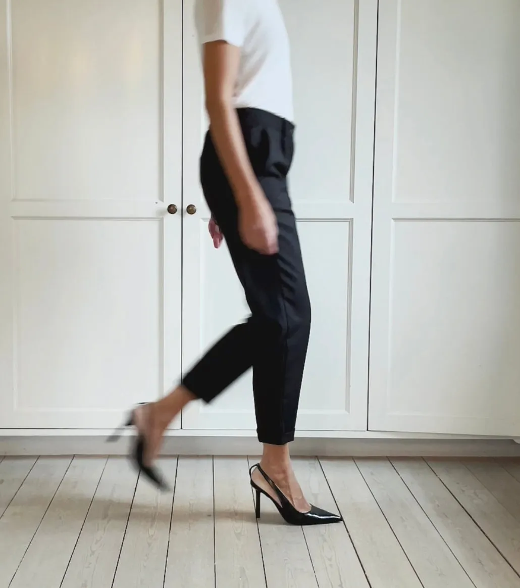 SUIT PANTS - BLACK