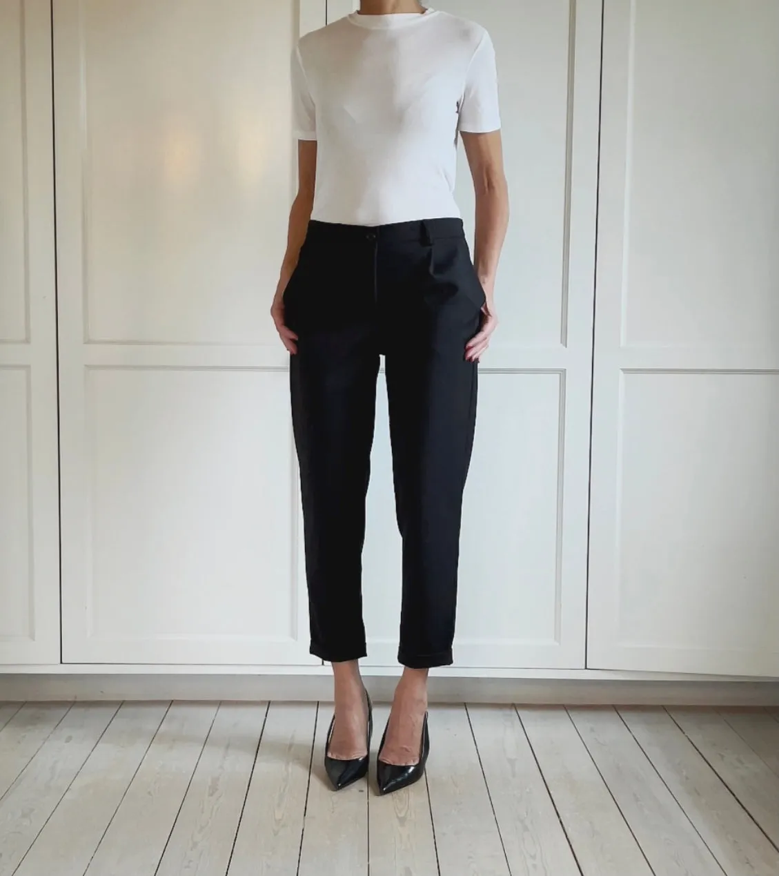 SUIT PANTS - BLACK
