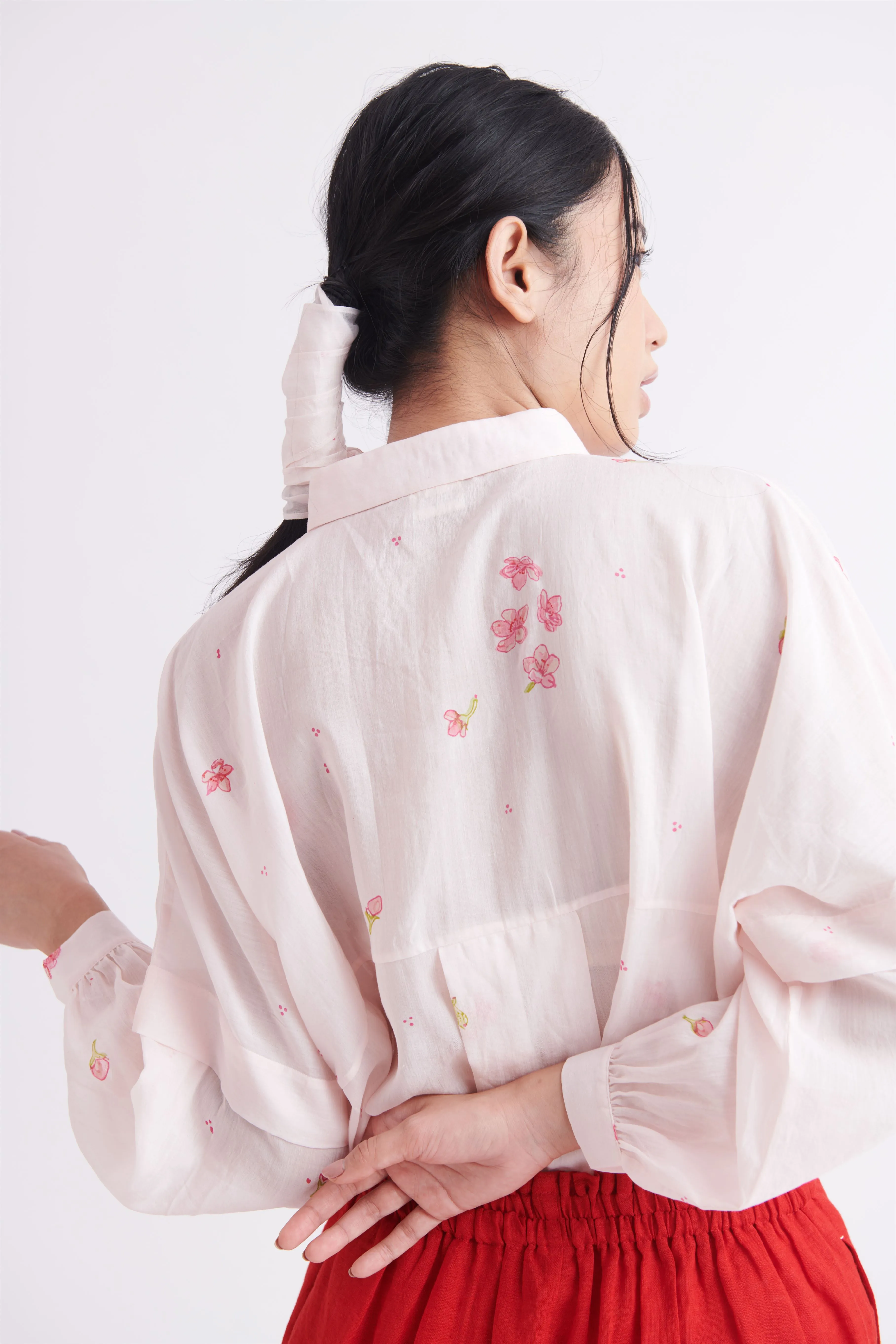 summer shirt cotton silk floral print-SS2025-26-fashion edit-the plavate