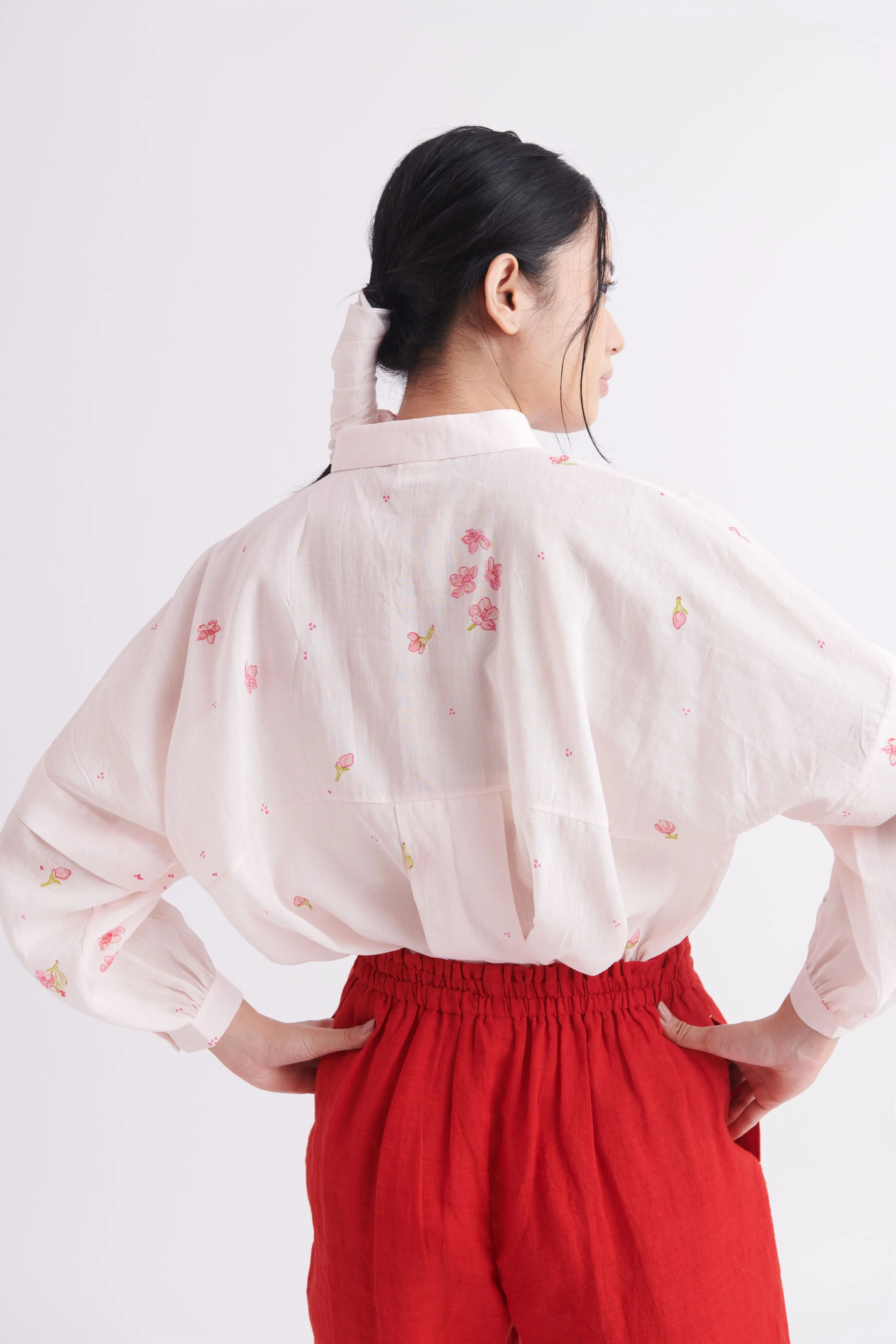 summer shirt cotton silk floral print-SS2025-26-fashion edit-the plavate