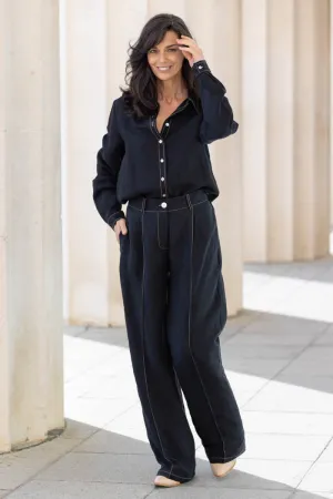 The Bay | Isla Black Contract Pants