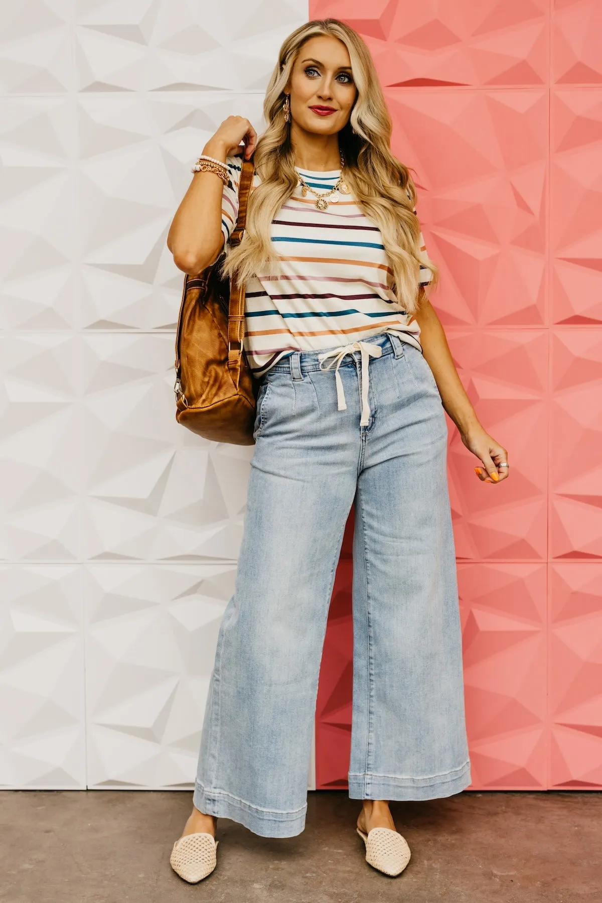 The Mickey Striped Tee