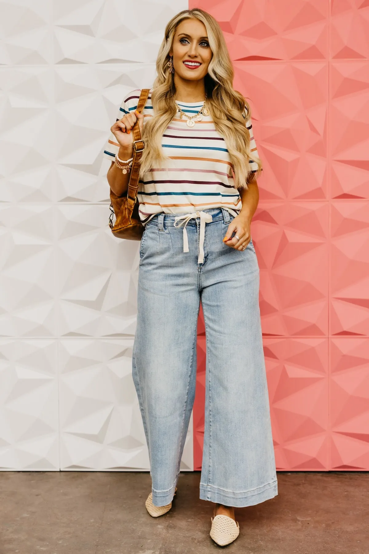 The Mickey Striped Tee