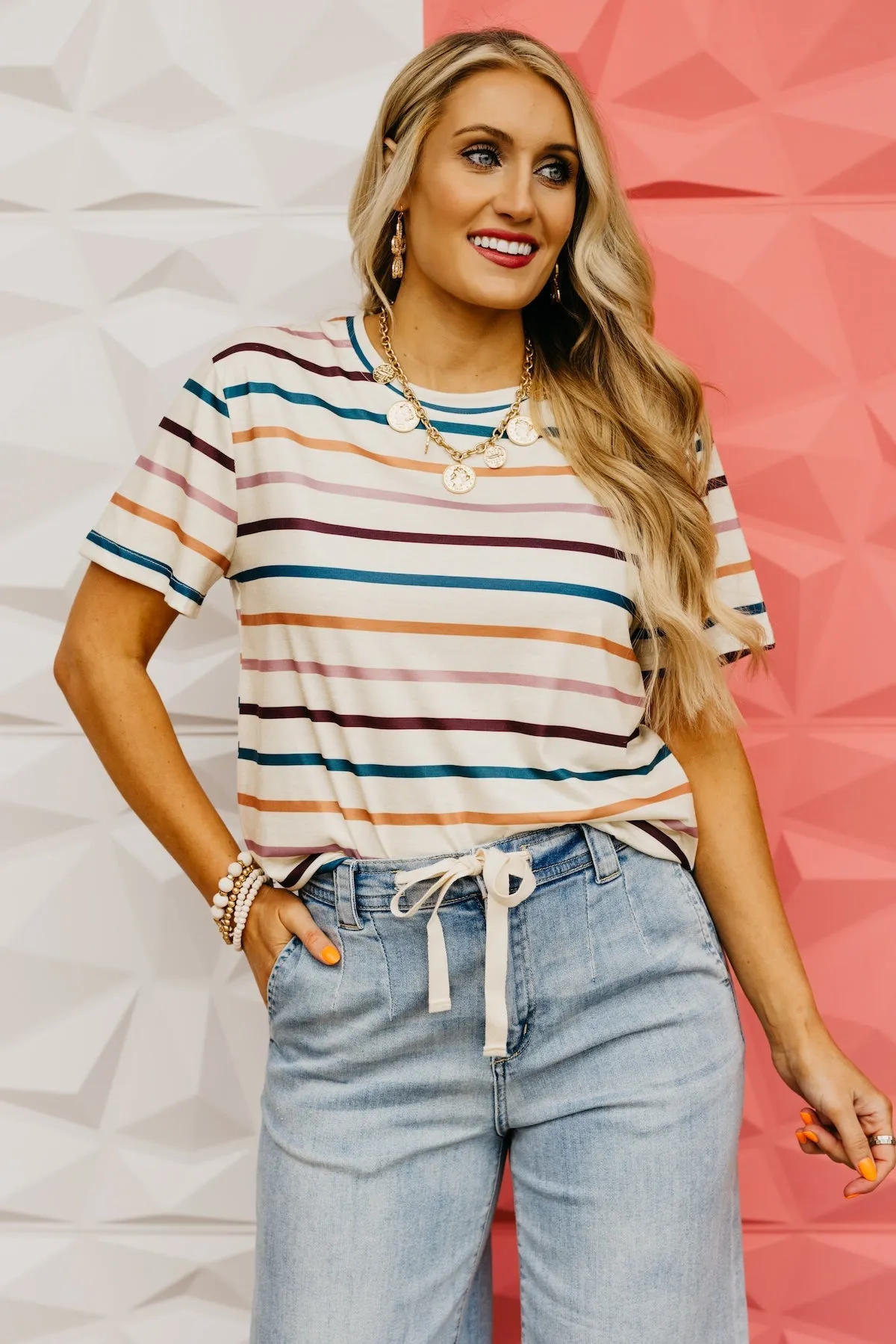 The Mickey Striped Tee