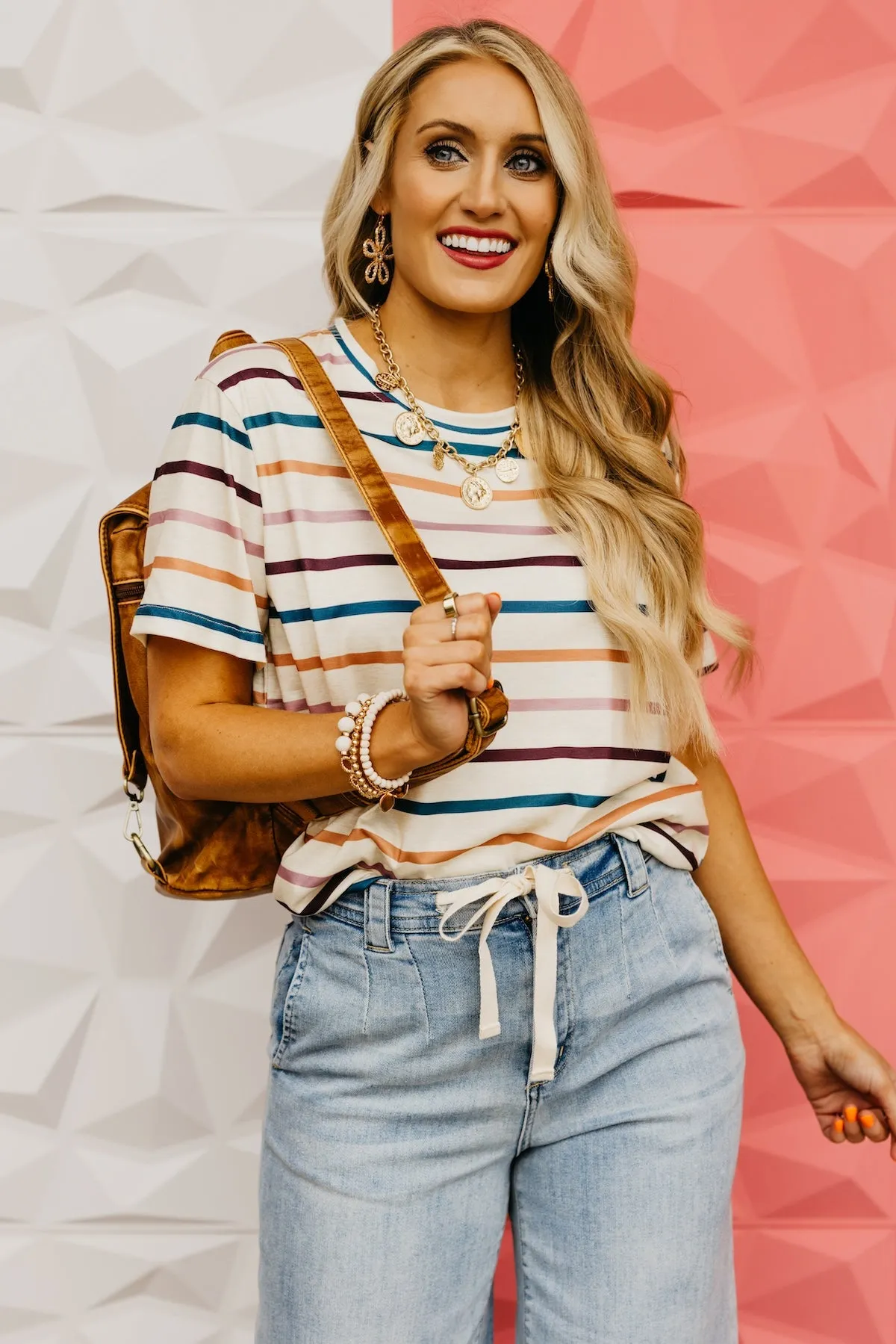 The Mickey Striped Tee