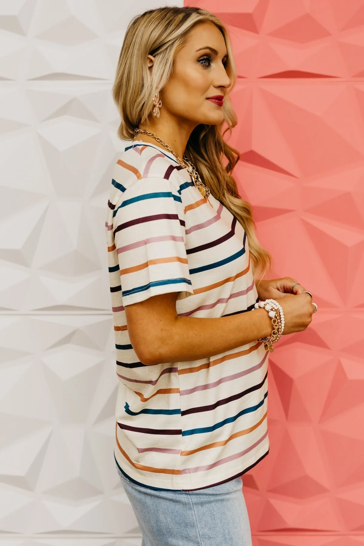 The Mickey Striped Tee