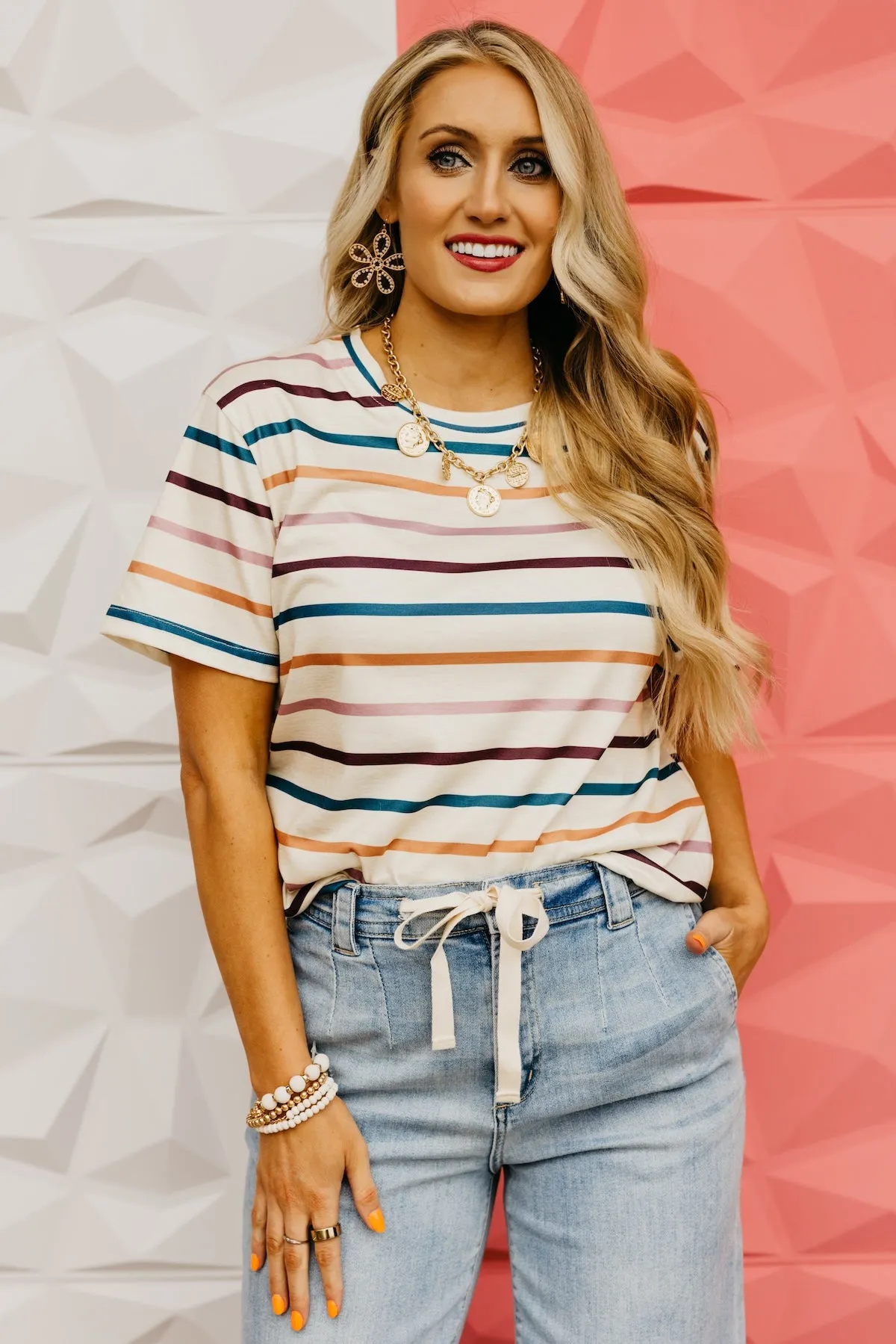 The Mickey Striped Tee