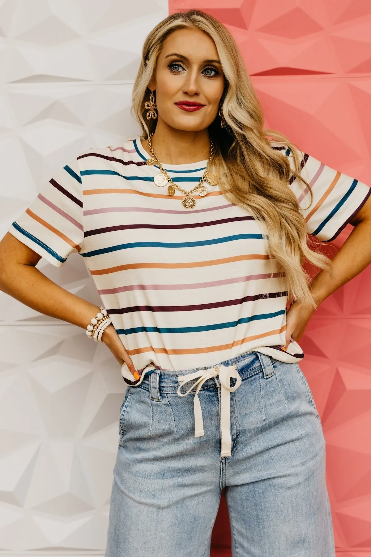 The Mickey Striped Tee