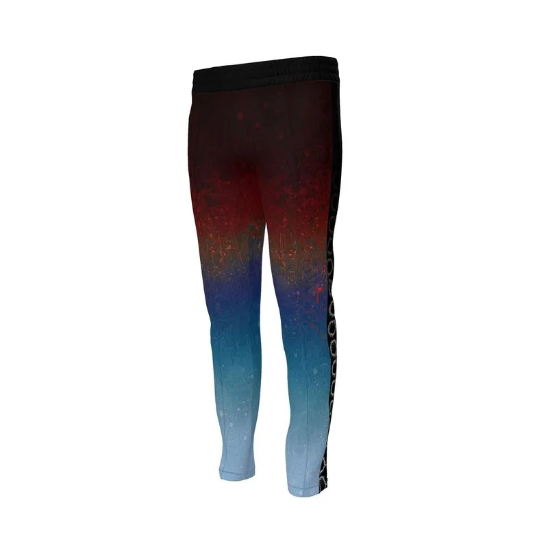 The Scene AOP | Track Pants | Iron Patina