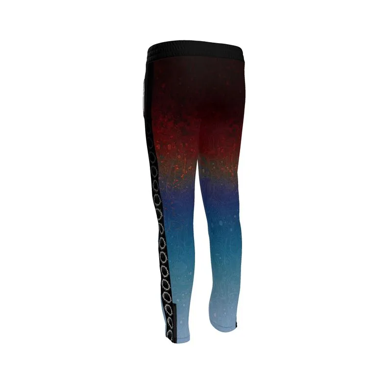 The Scene AOP | Track Pants | Iron Patina