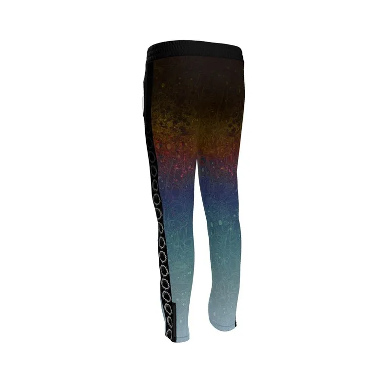 The Scene AOP | Track Pants | Rainbow Patina