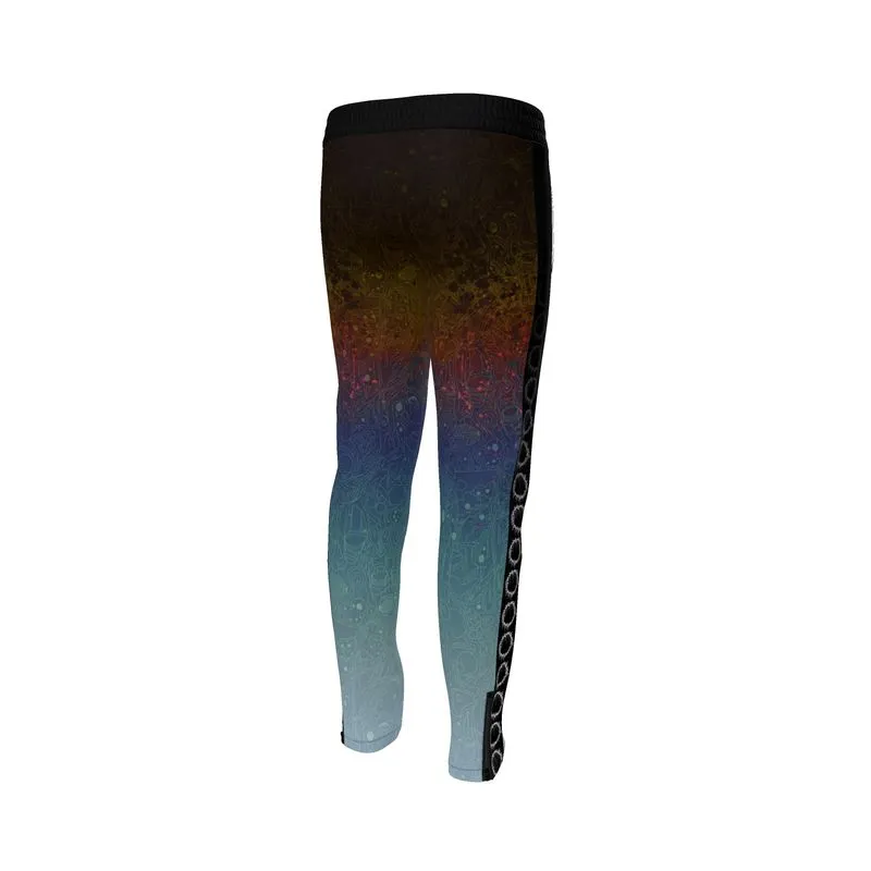 The Scene AOP | Track Pants | Rainbow Patina