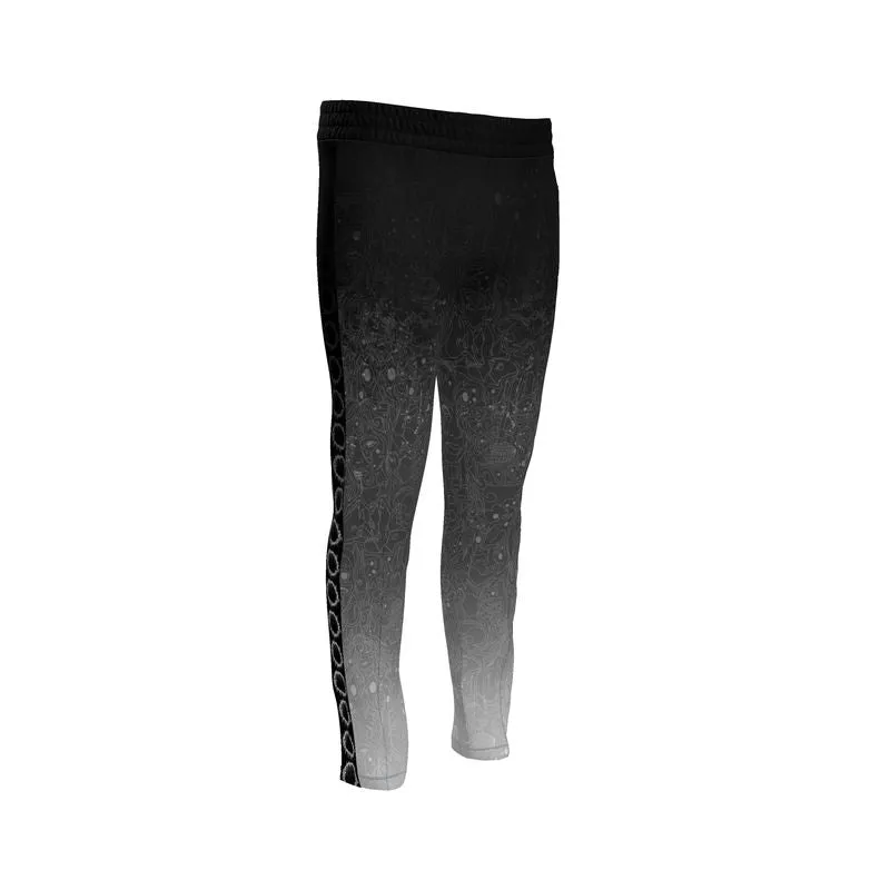 The Scene AOP | Track Pants | Silver Patina