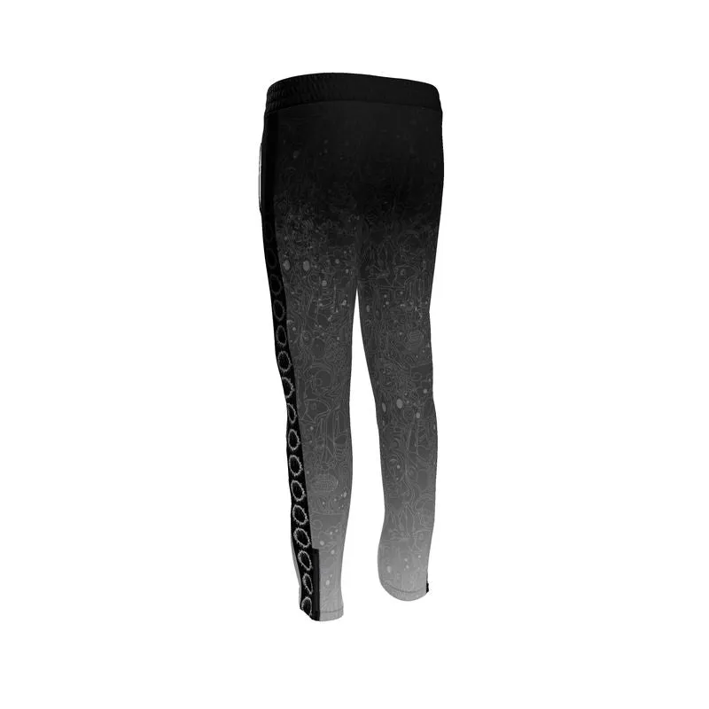 The Scene AOP | Track Pants | Silver Patina
