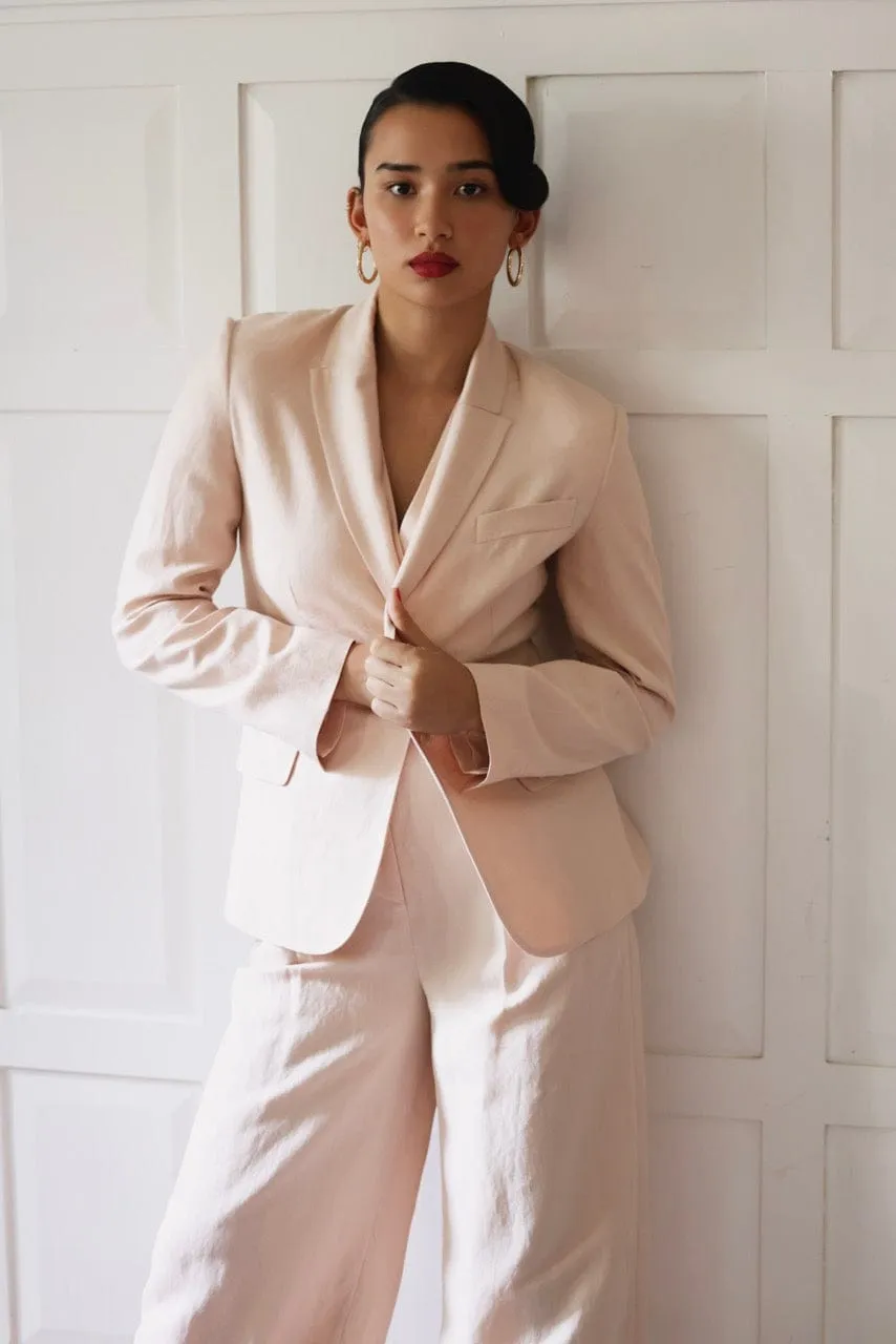 Tilda Jacket in Linen Blend