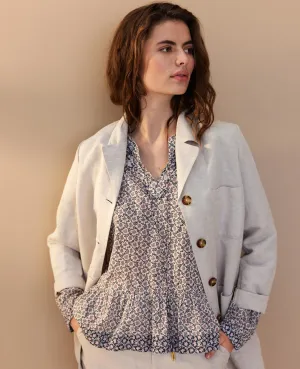 TIMELESS LINEN JACKET
