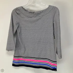Top Long Sleeve By Lilly Pulitzer In Striped Pattern, Size: Xs