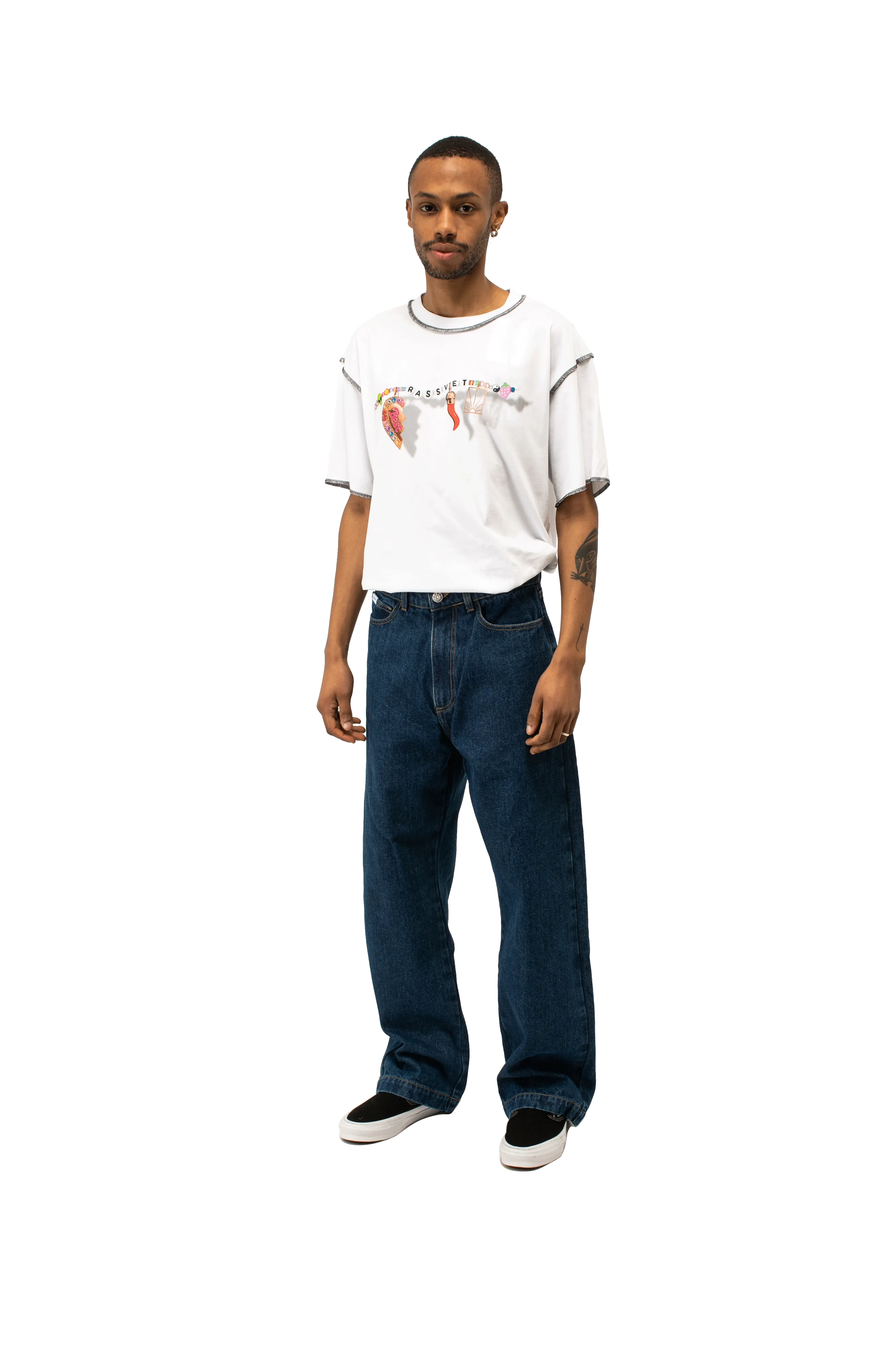 Typo Classic Denim Trousers Woven