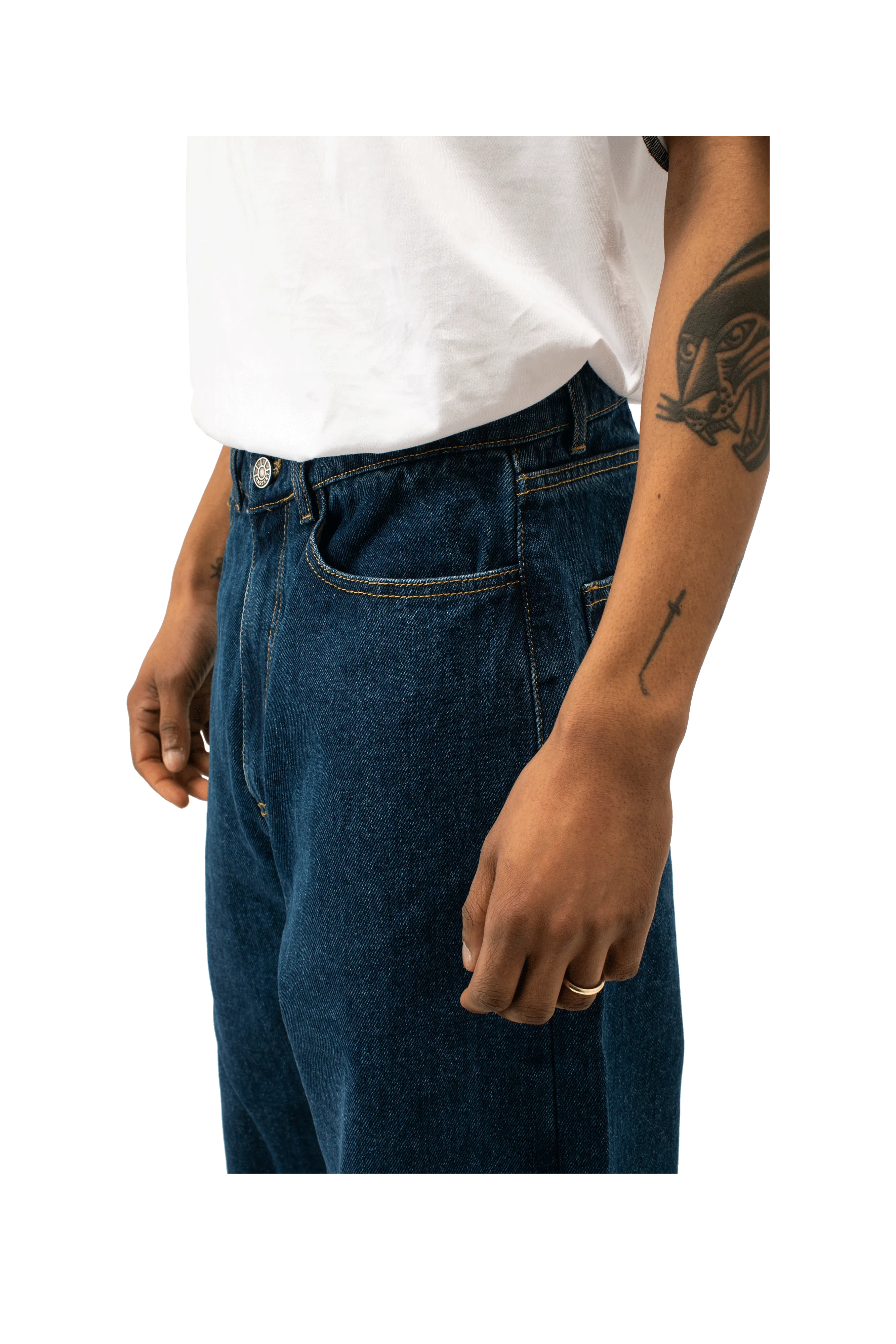 Typo Classic Denim Trousers Woven