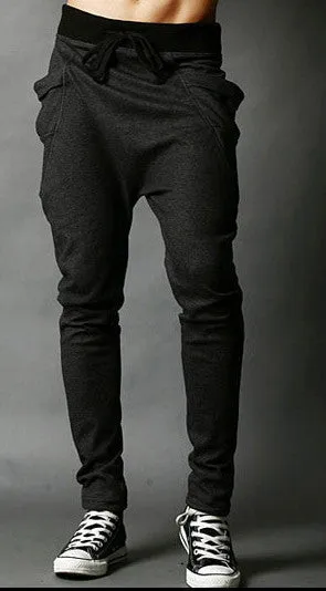 Unique Pocket Mens Joggers Cargo Men Pants Sweatpants Harem Pants Men Jogger Pants Men Pantalones Hombre