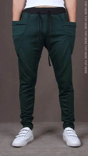 Unique Pocket Mens Joggers Cargo Men Pants Sweatpants Harem Pants Men Jogger Pants Men Pantalones Hombre