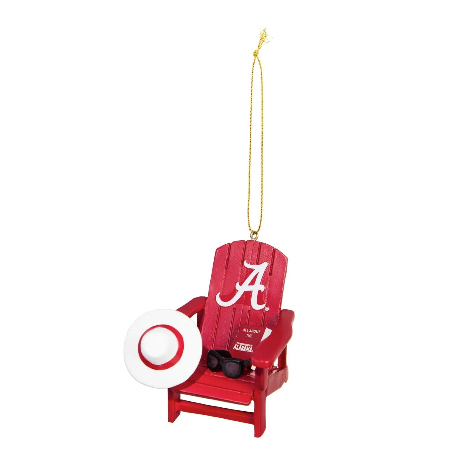 University of Alabama, Adirondack Ornament,3ot924ac