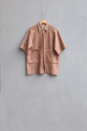 Urvashi Kaur   I   Kanazawa JACKET AUGUST Cotton nude TESSELLATE- 20