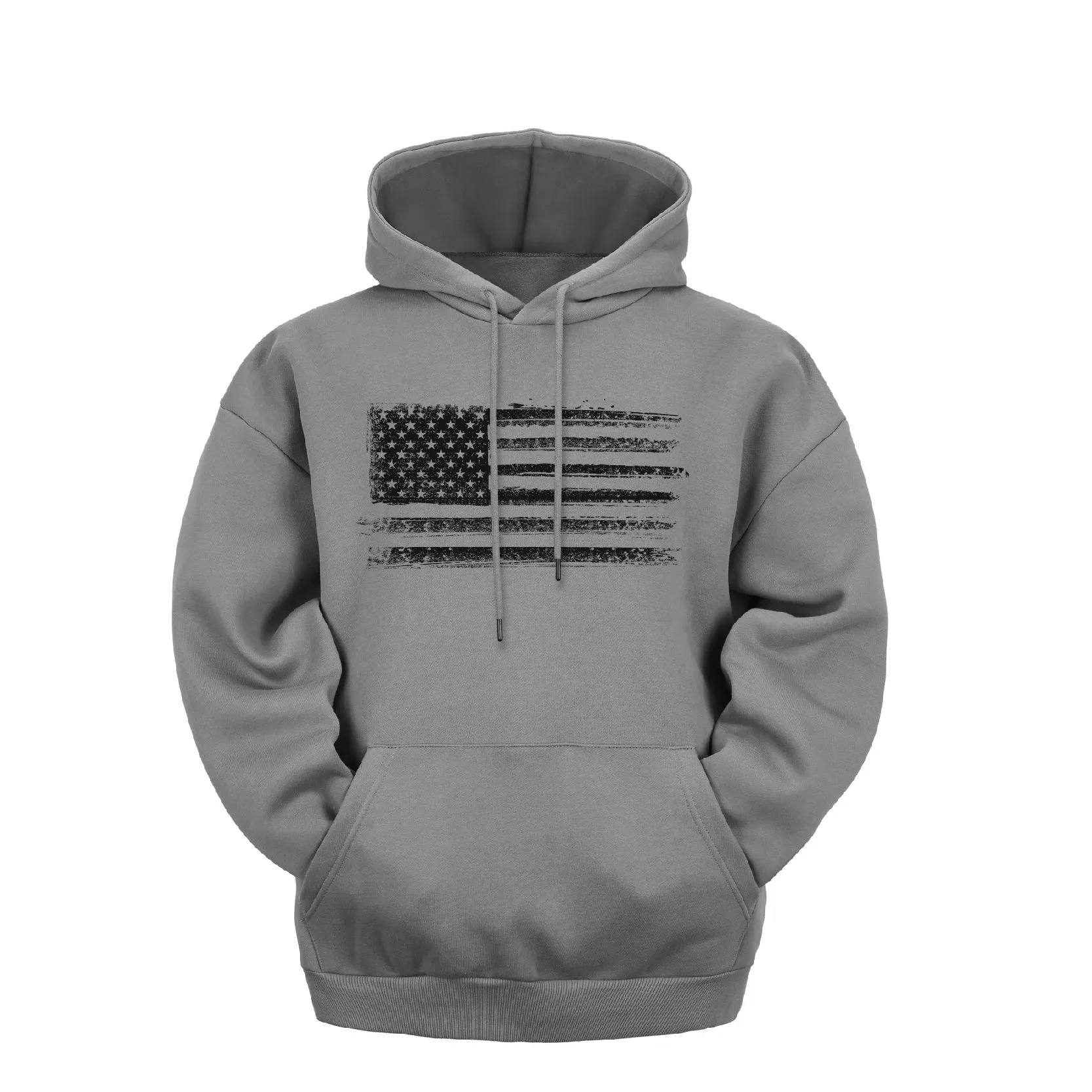 USA FLAG GRAPHIC HEAVY WEIGHT HOODIE