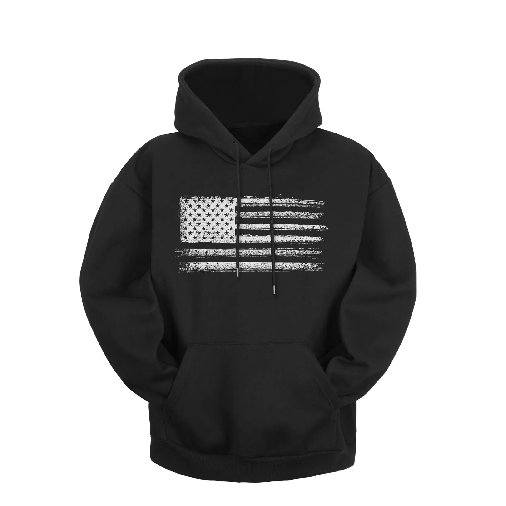 USA FLAG GRAPHIC HEAVY WEIGHT HOODIE